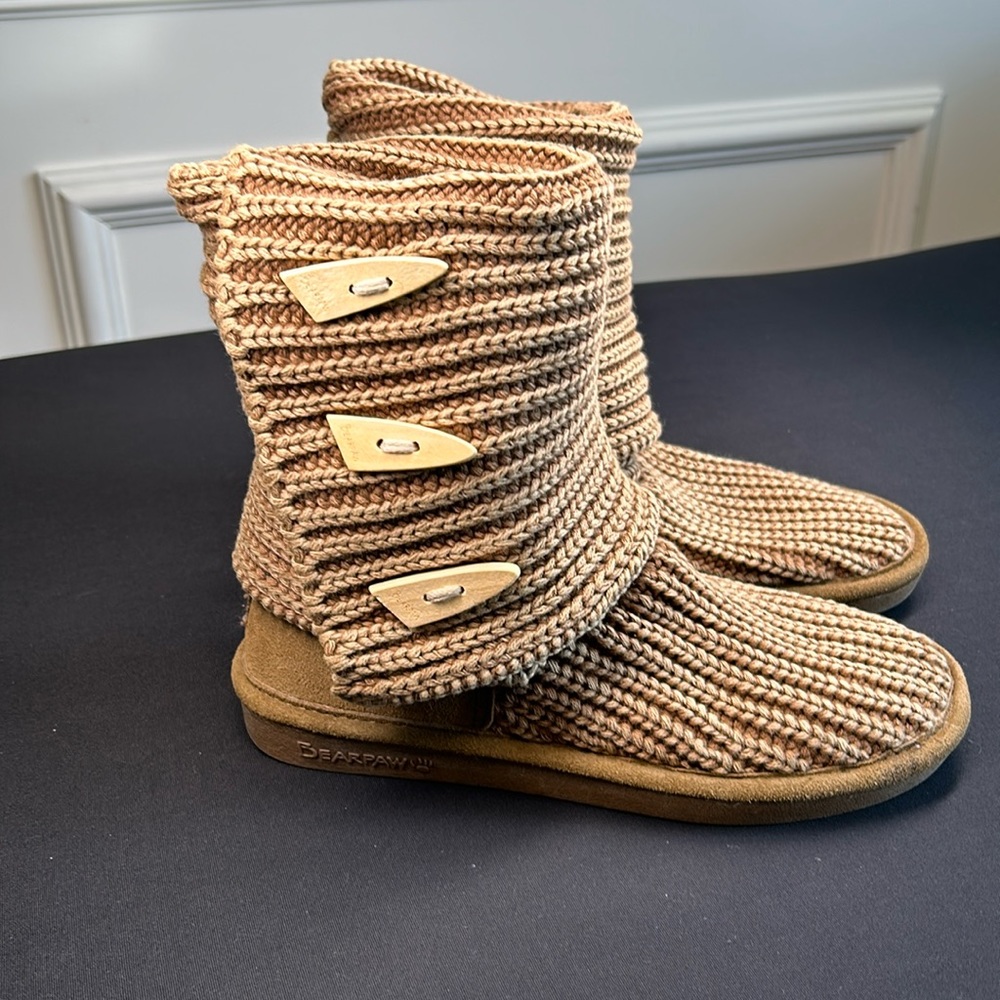 Bearpaw Knitted Boots